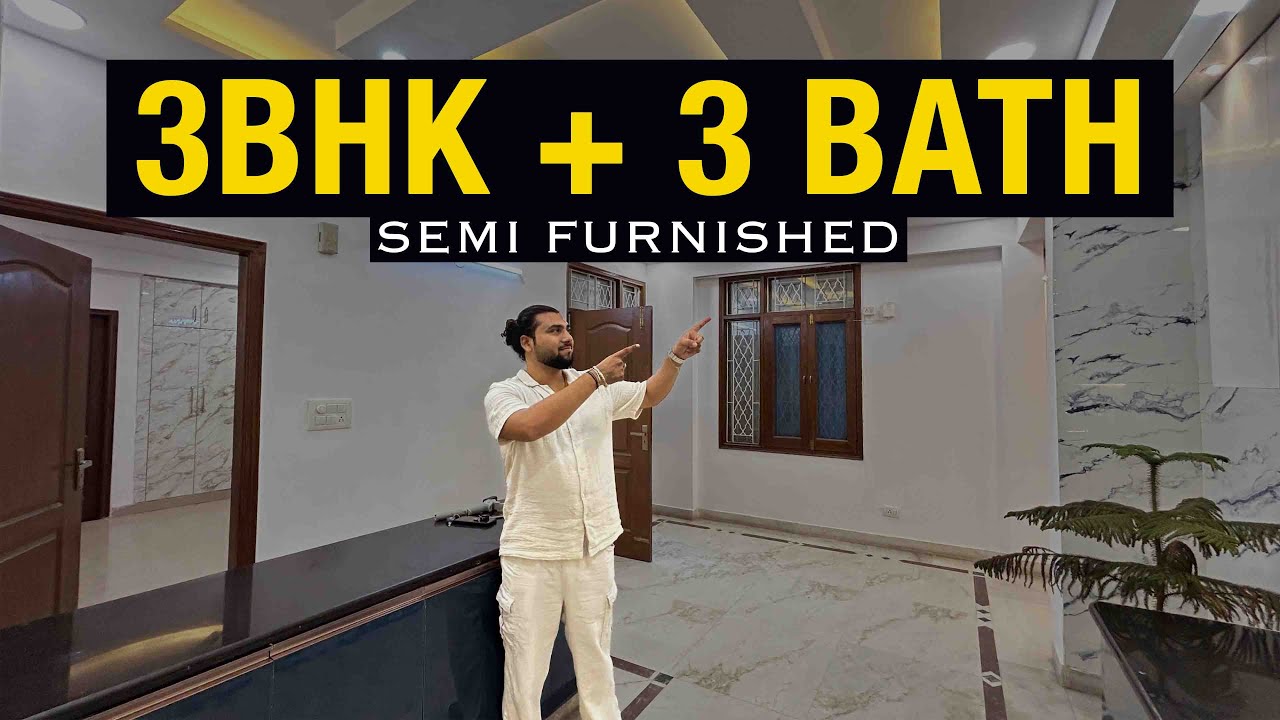 3BHK Ultra Luxury Flat Tour | Lords Apartment Sector 19 Dwarka | Green View Inside | #dwarkaproperty