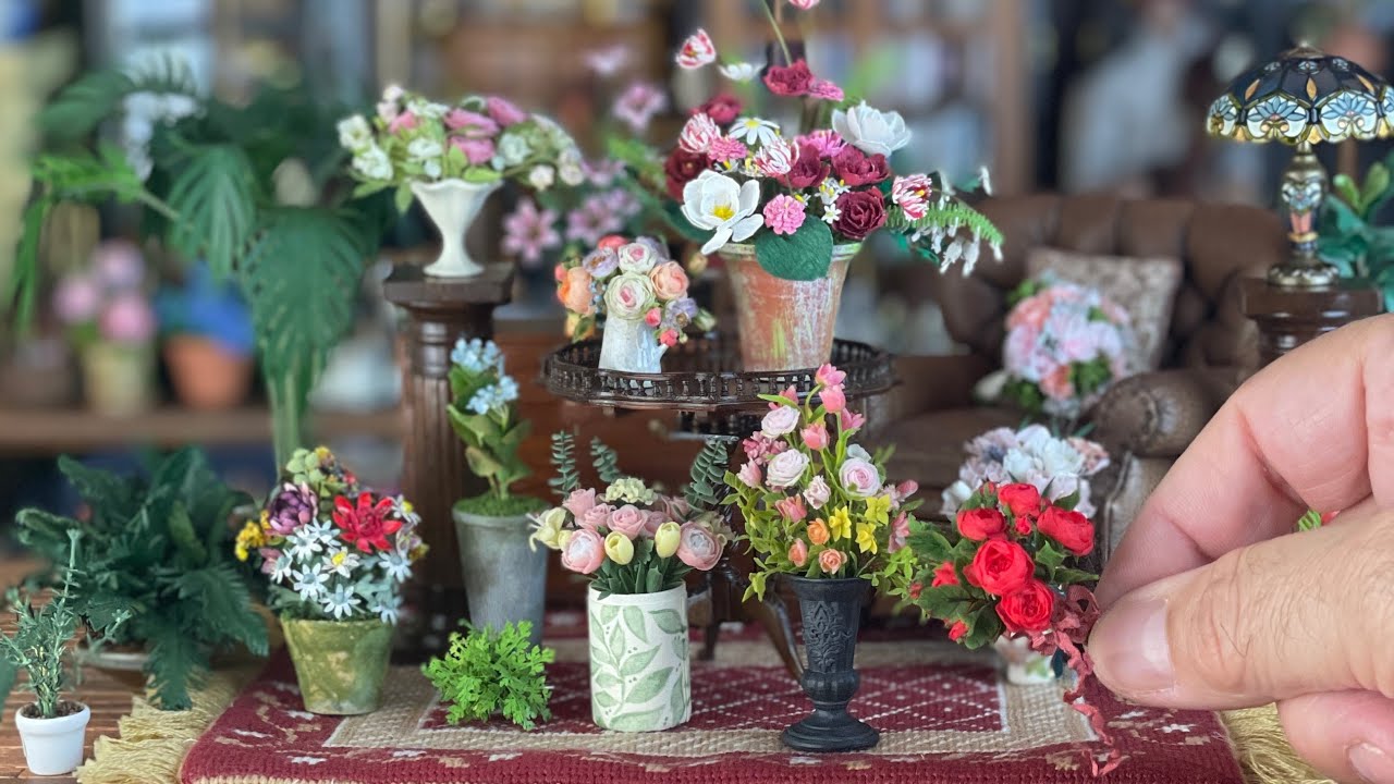 Miniature Flower Show Virtual Tour Hudson River Museum!