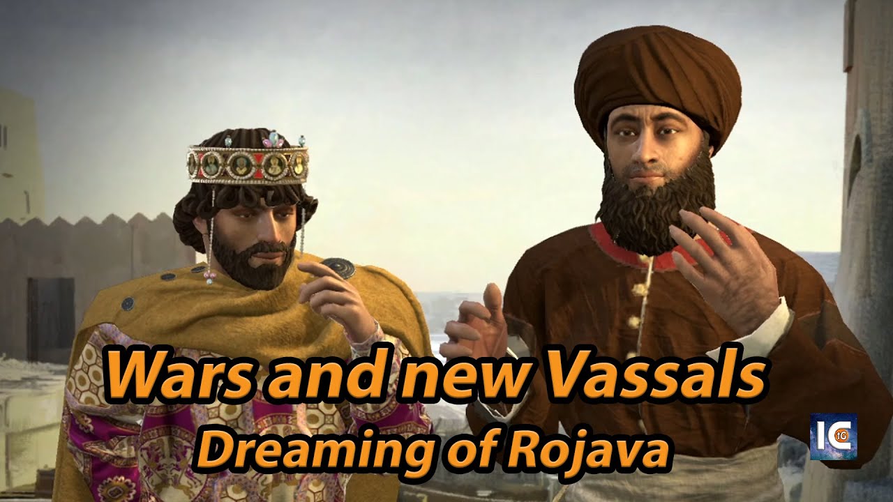 Wars and new Vassals flock to us (Rojava) Let's Play Crusader Kings 3 Part 30 (Chapter IV)