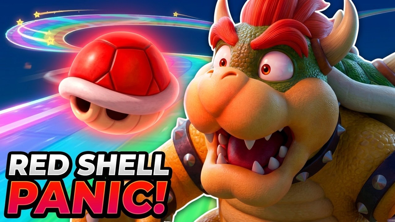 Mario Kart 8 Deluxe - All Characters Animations (Hitted By A Red Shell)