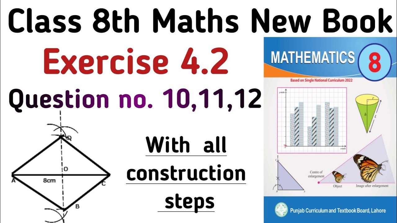 Chapter 4 Ex 4.2 Class 8 New Book | Unit 4 Exercise 4.2 Question no.10,11,12 Class 8 | Learning Zone