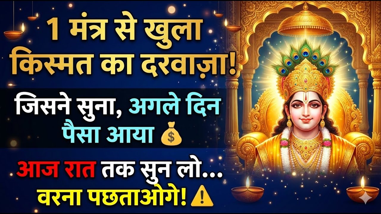 सिर्फ 1 मंत्र से बदली किस्मत | जिसने सुना, अगले दिन पैसा आया | खाटू श्याम जी का गुप्त वरदान