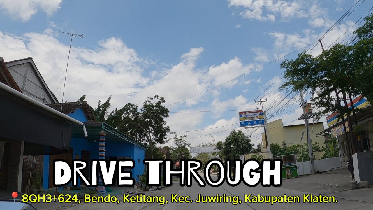 Drive through 8QH3+624, Bendo, Ketitang, Kec. Juwiring | explore | driving | walking