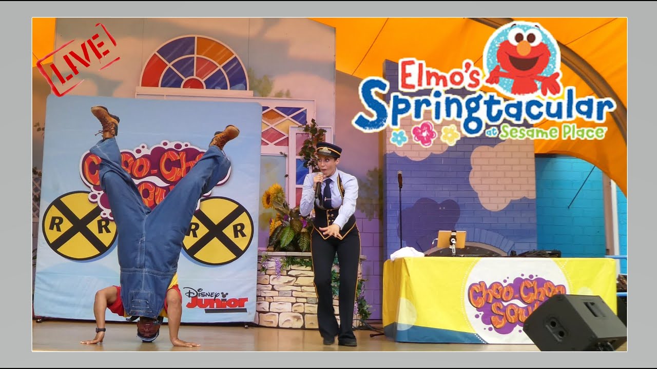 Choo Choo Soul Concert by Disney Jr.'s Genevieve Goings & Engineer DC @ Sesame Place / Sesame Street
