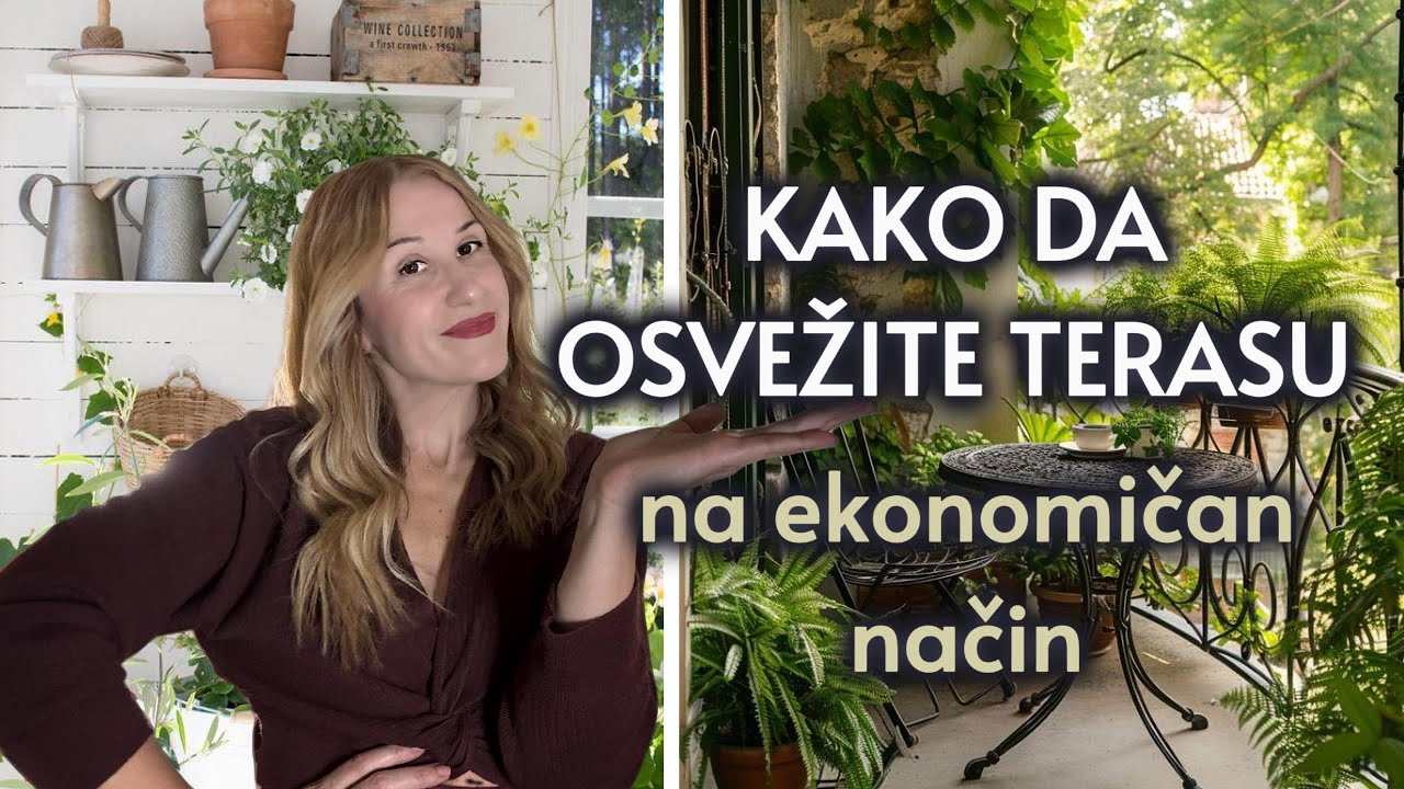 10 IDEJA ZA EKONOMIČNO OSVEŽENJE TERASE / Kako dekorisati terasu na ekonomičan način