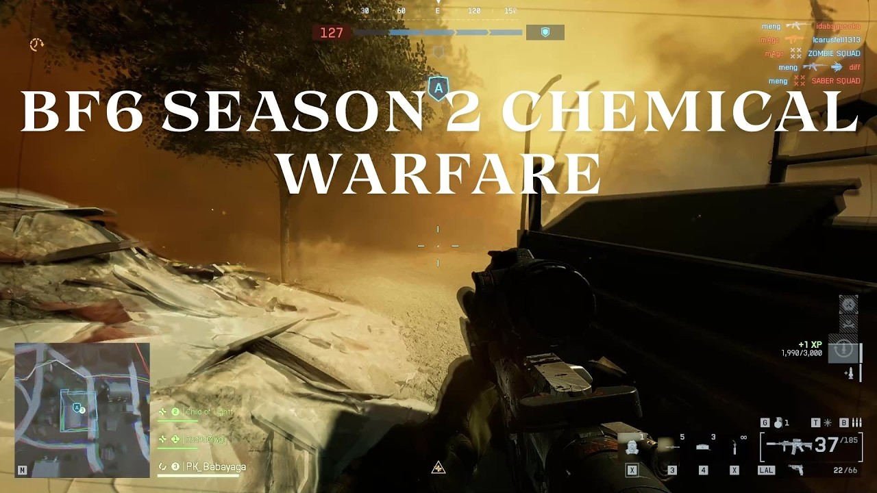 Battlefield 6 Season 2 Chemical Warfare 🌫️ New Map Gameplay & First Impressions