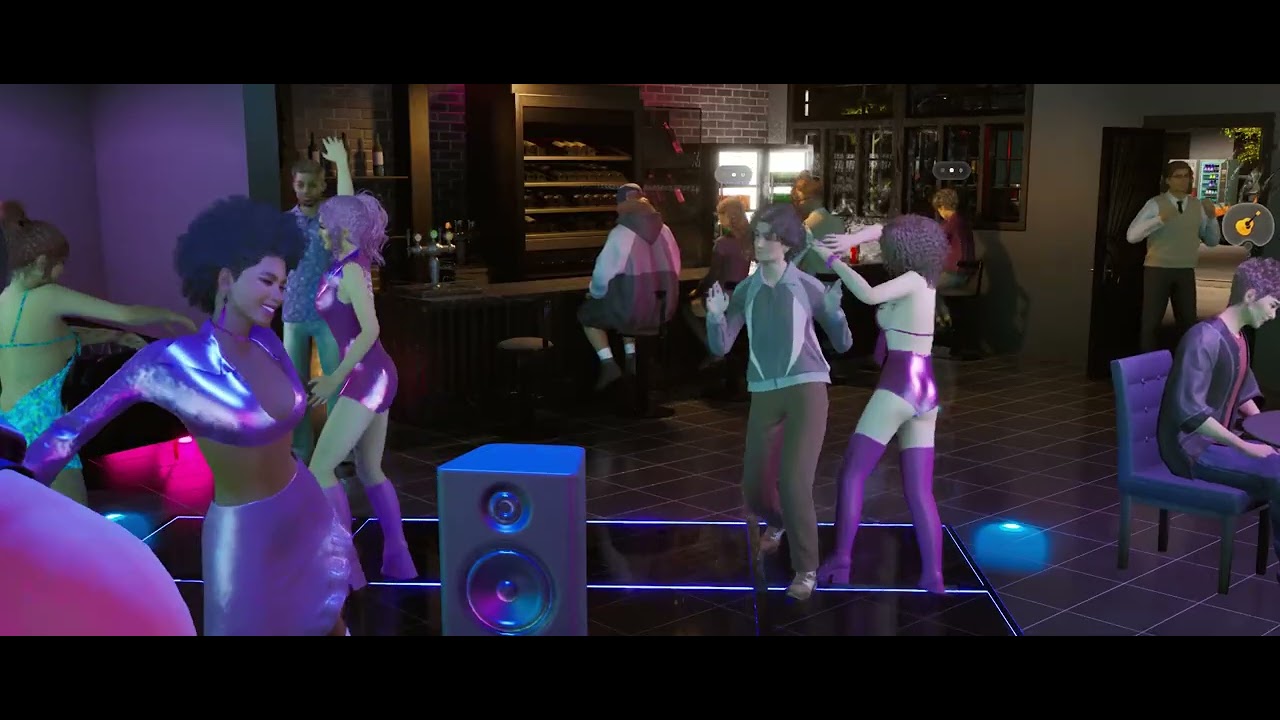 inZOI dancing at the Starrise Disco  #inzoigame #inzoi #inzoiimagination