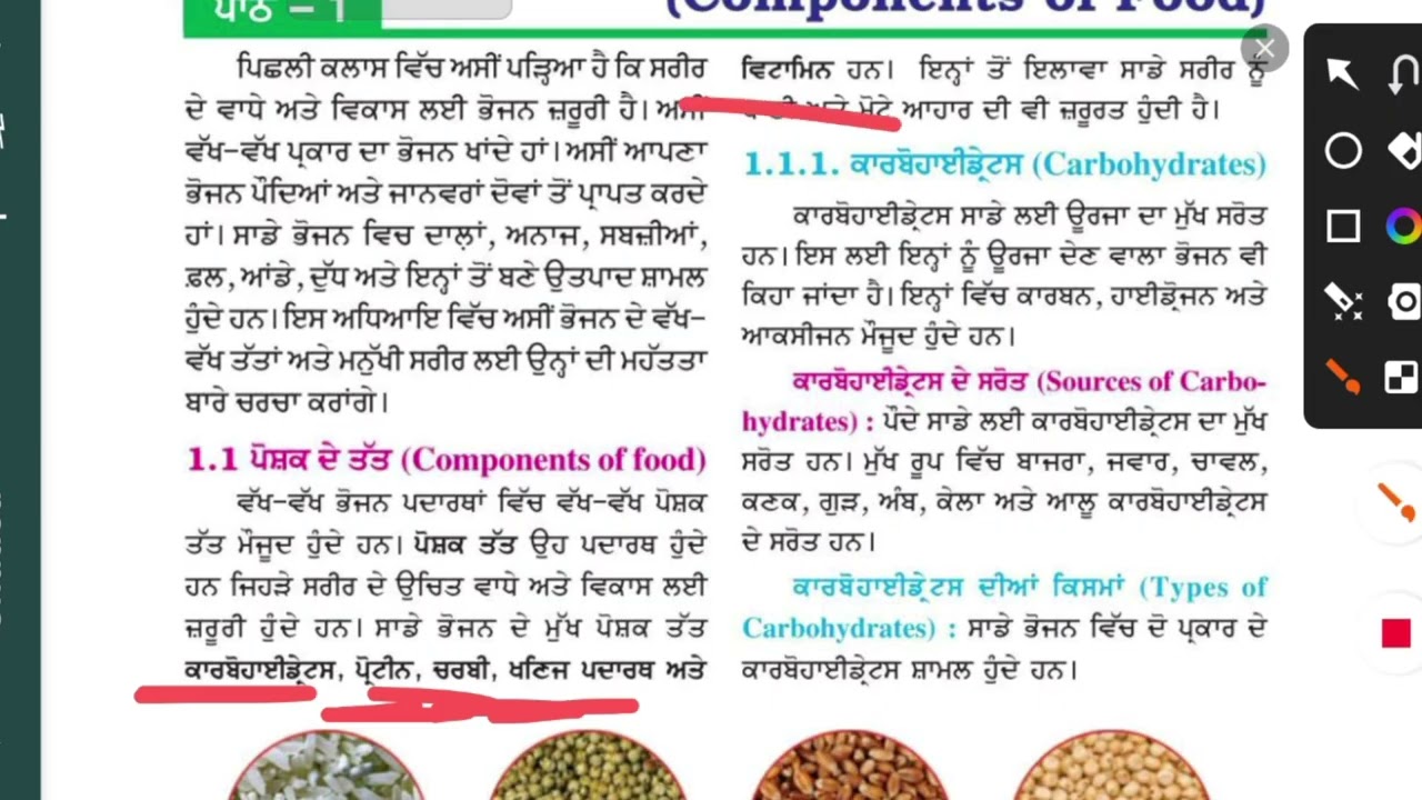 Class 6th Science Lesson 1 Part 4 ਕਲਾਸ 6ਵੀਂ ਸਾਇੰਸ ਪਾਠ 1 ਭਾਗ 4
