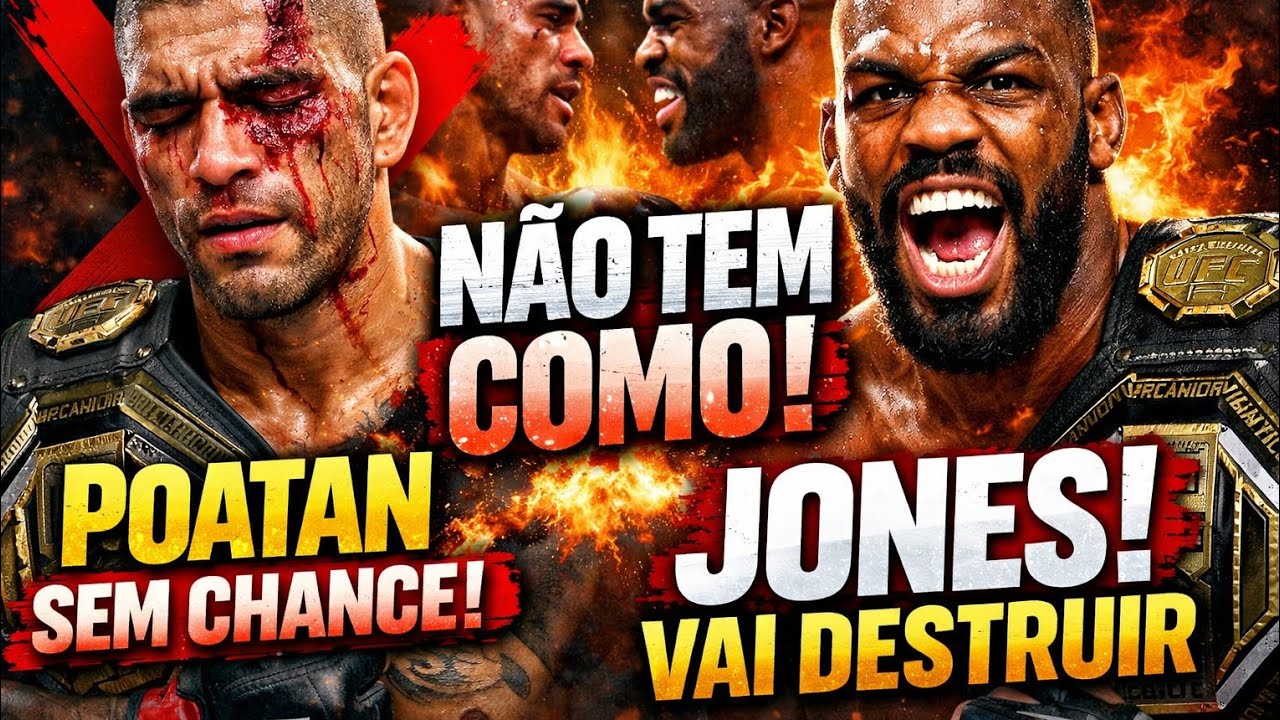 ALEX POATAN VS JON JONES NO UFC CASA BRANCA? CIRYL GANE? KHAMZAT CHIMAEV? 
