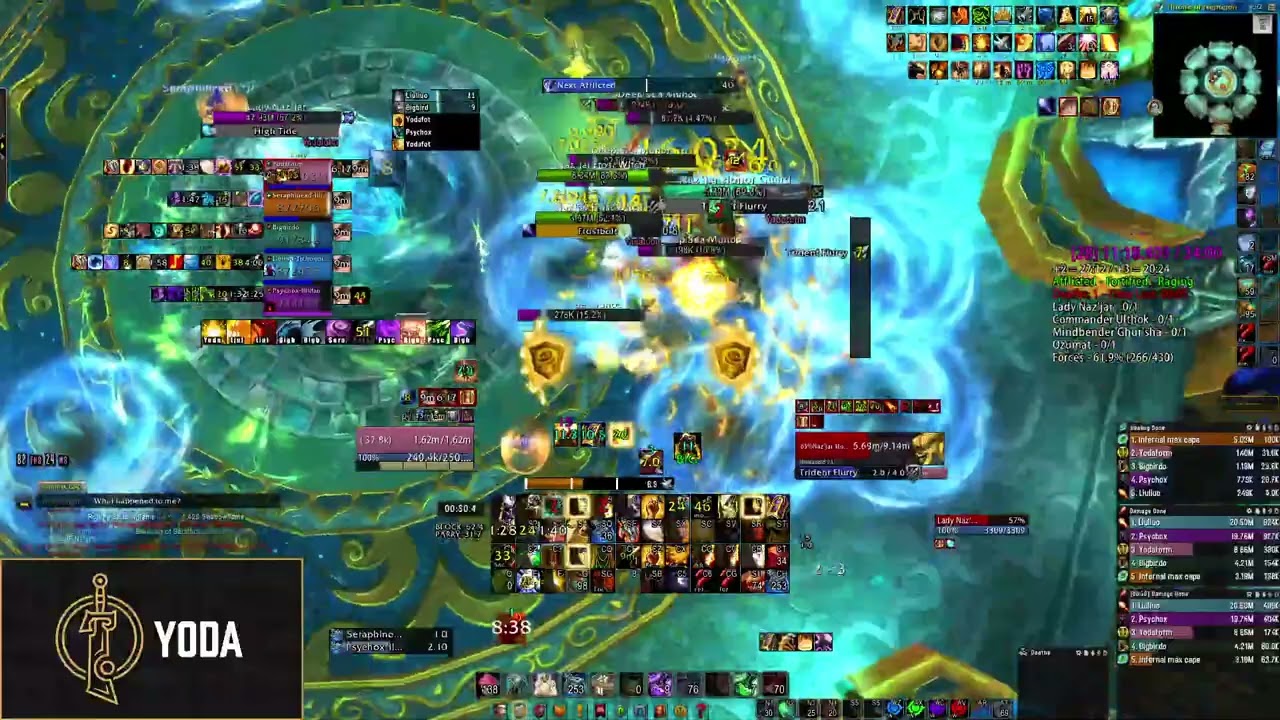 Throne of the Tides +28 Fortified Raging, Prot pala pov