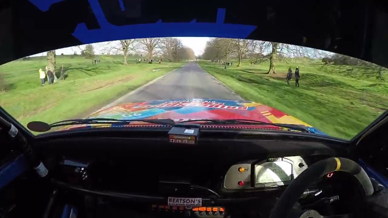 East Riding Stages Rally 2024 Mark Booth & Bonnie Papper