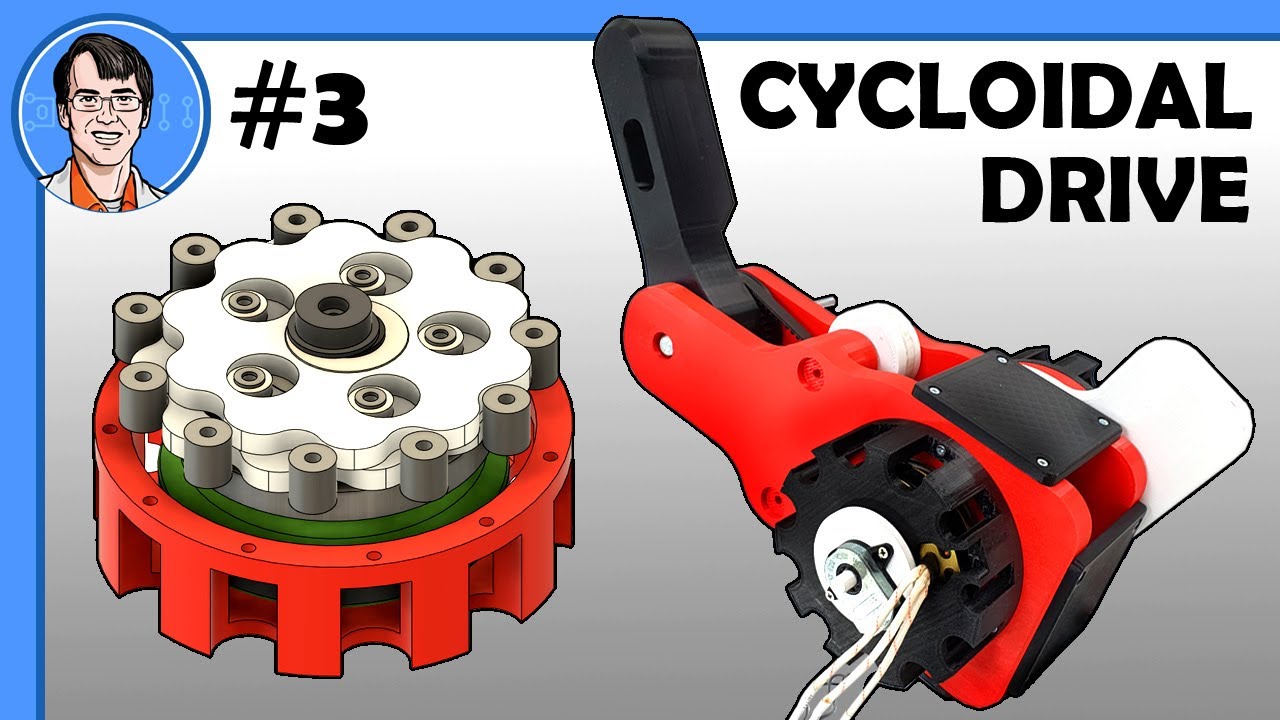 Cycloidal Drive V3 & Robot Dog Test Leg