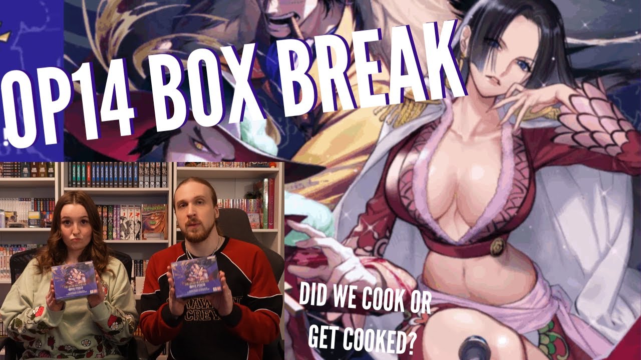 EARLY OP14-EB04 UNBOXING! Pre-release double box break! 