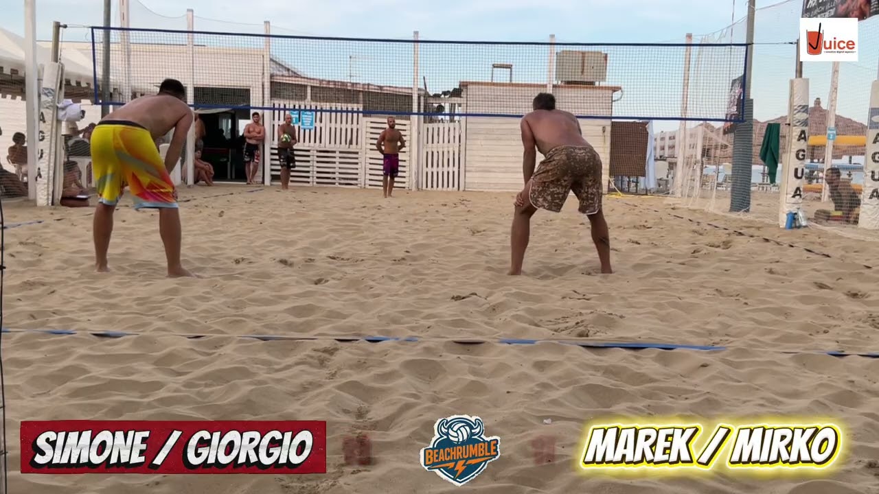 BEACHRUMBLE -  2&deg;SET FINALE MIRKO/MAREK VS SIMONE/GIORGIO