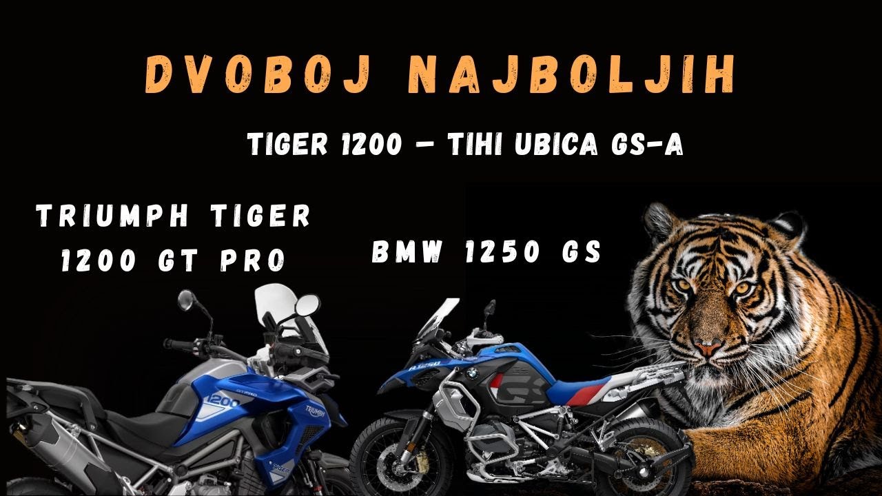 Zašto Triumph Tiger 1200 GT Pro a ne BMW R 1250 GS?