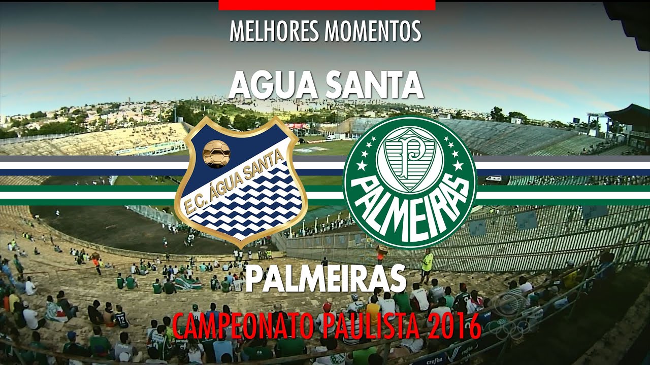 Melhores Momentos - Água Santa 4 x 1 Palmeiras - Paulistão - 27/03/2016