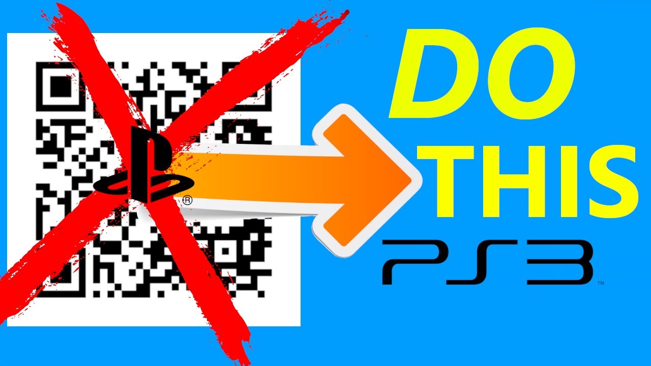ВХОД В PS3 стал проще без QR-кода!