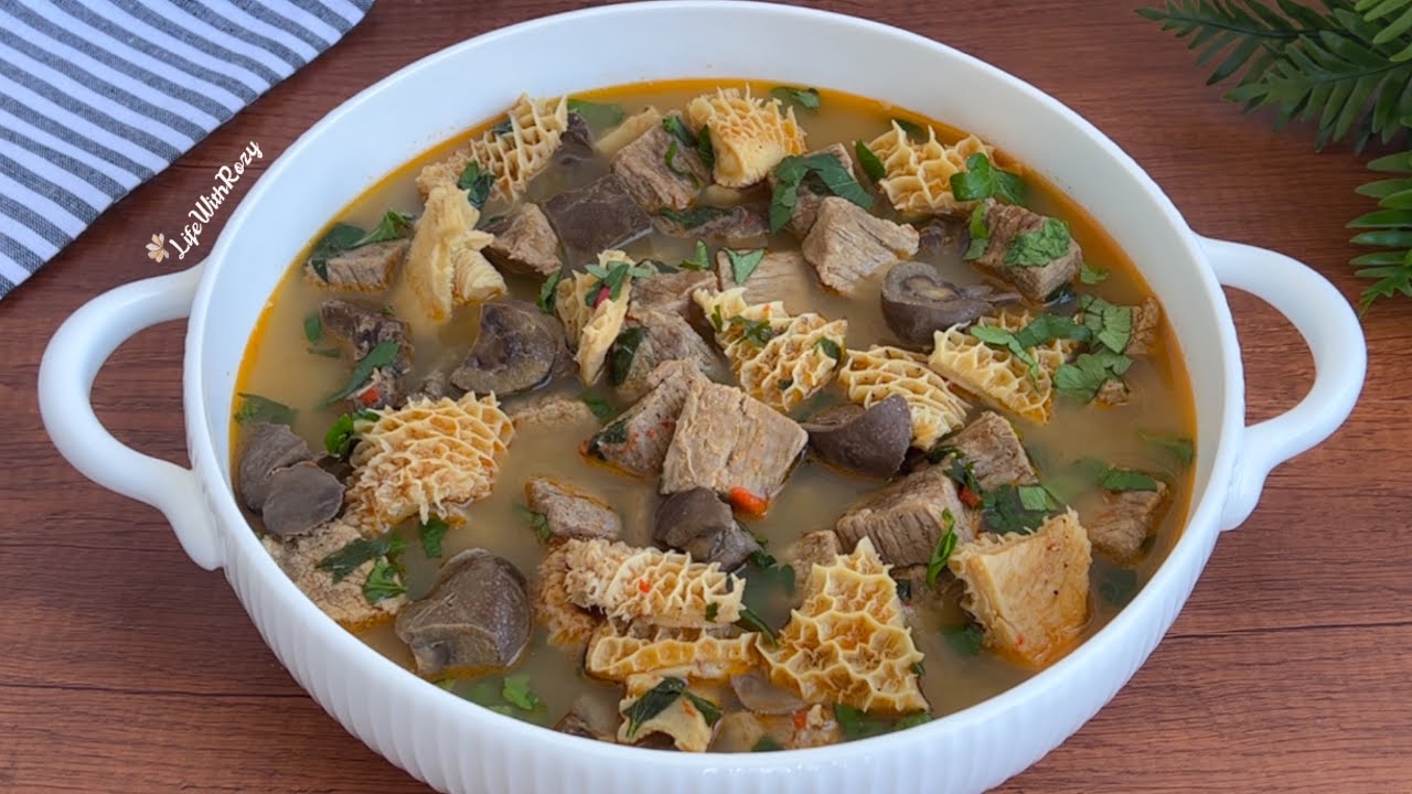 NIGERIAN ASSORTED MEAT PEPPER SOUP