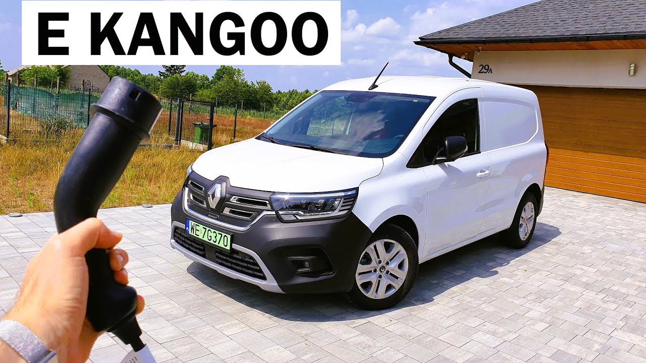 Renault Kangoo Van E-Tech Electric TEST PL muzyk jeździ