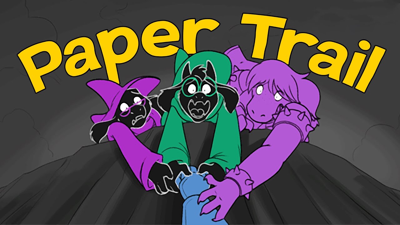 Paper Trail - 5 Часть Загадки и Ноэль (Комикс по Deltarune)