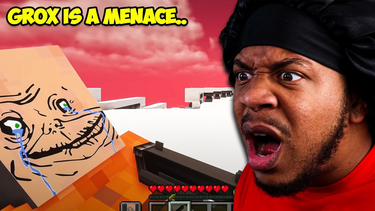 MY FIRST TIME REACTING TO GROX! (1,000,000 Villagers Simulate Civilization)