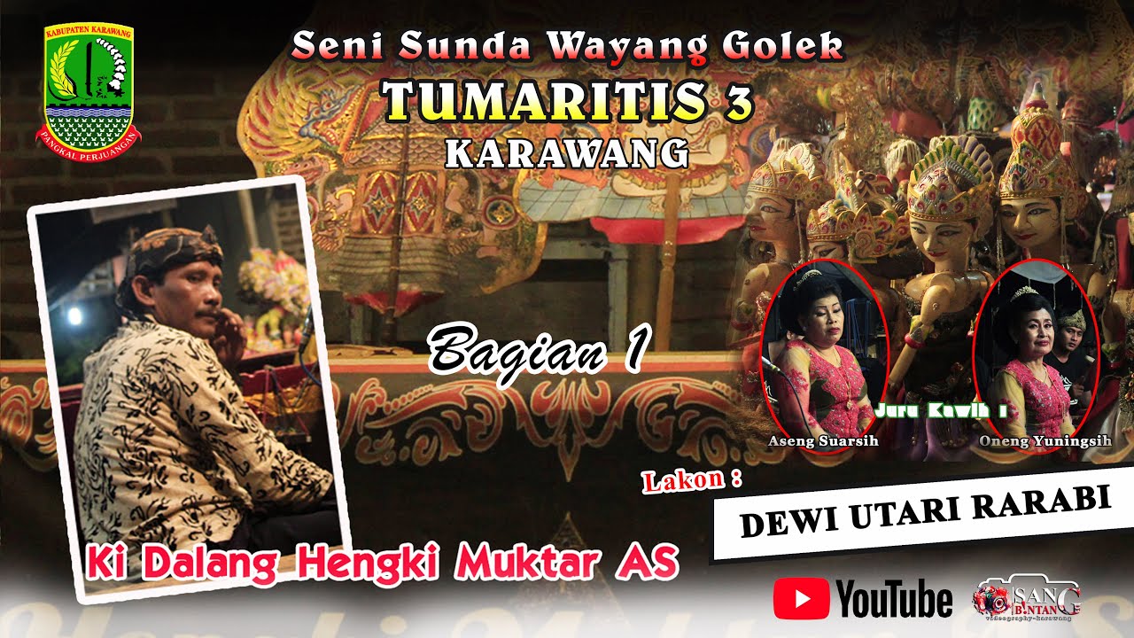 Seni Sunda Wayang Golek |Ki Dalang Hengki Muktar AS - Karawang || Lakon Dewi Utari Rarabi Part 1