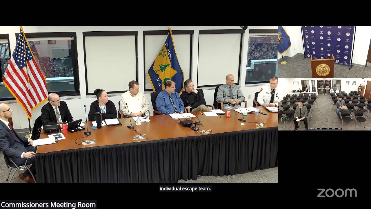 Prison Board Meeting 1-9-26