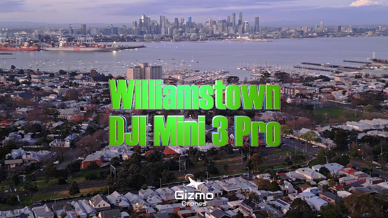 Williamstown Melbourne, Winter Sunset - DJI MINI 3 PRO D-Cinelike 4K