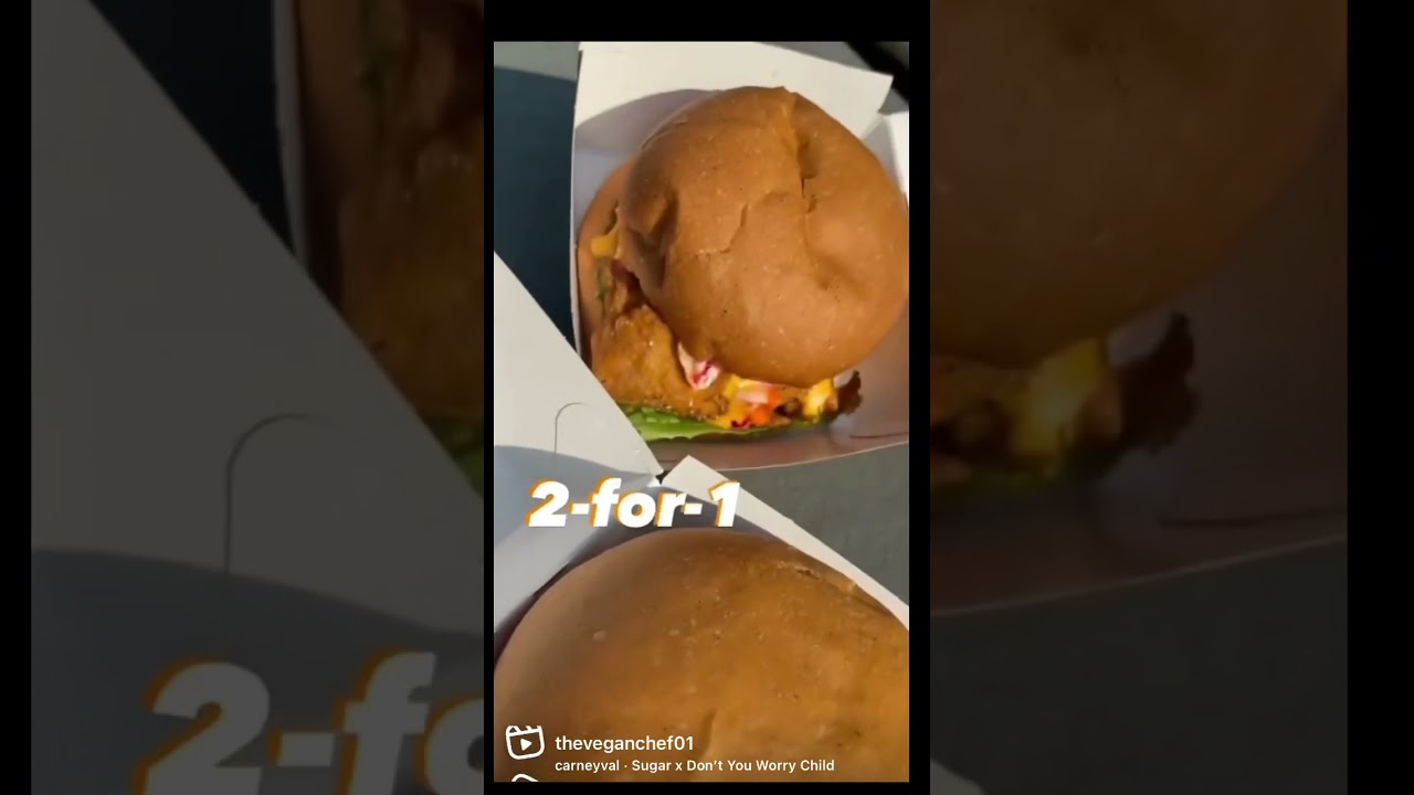 Buy 1 Get 1 Free #buy1get1free #burgerspecial