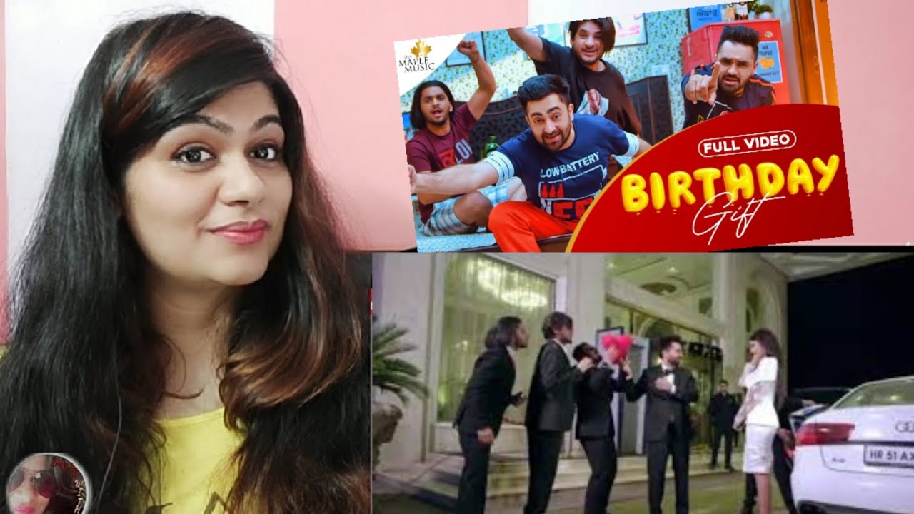 Birthday Gift Reaction | Sharry Mann | Mistabaaz | Kaptaan | Smile With Garima