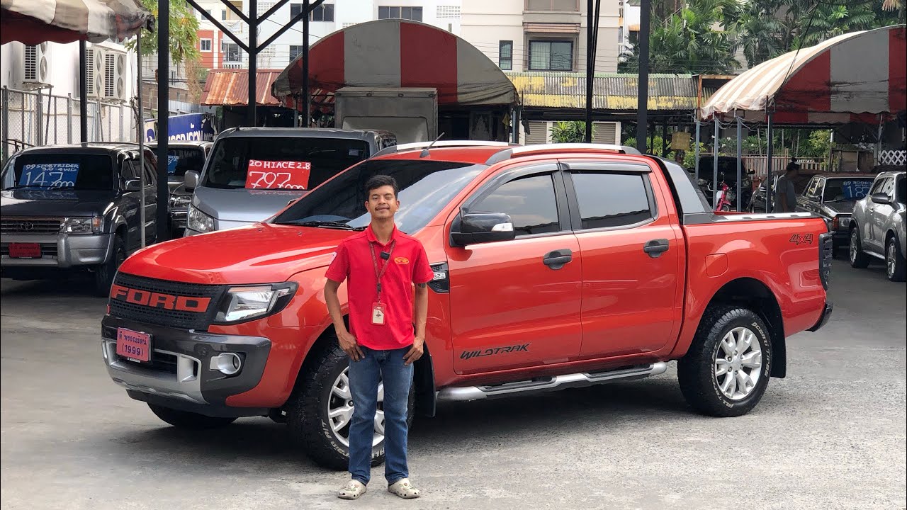 Ford Ranger 3.2 4WD Wildtrak 4WD Double Cab A/T ปี 2015 | 081-519-8985 พี่พรรณ
