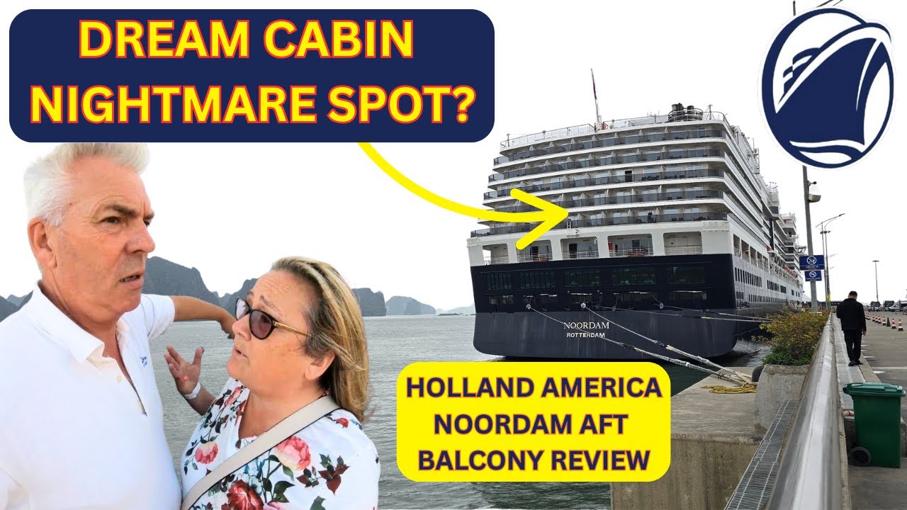 Aft Balcony Cabin Review. What They Don't Tell You - Watch Before Booking This on Noordam!