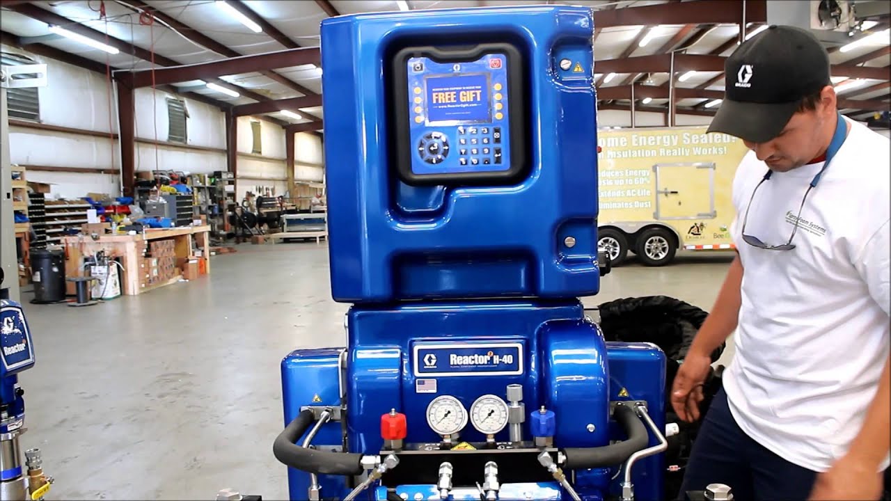 Unveiling the new Graco Reactor 2 H-40 at the SFS manufacturing facility