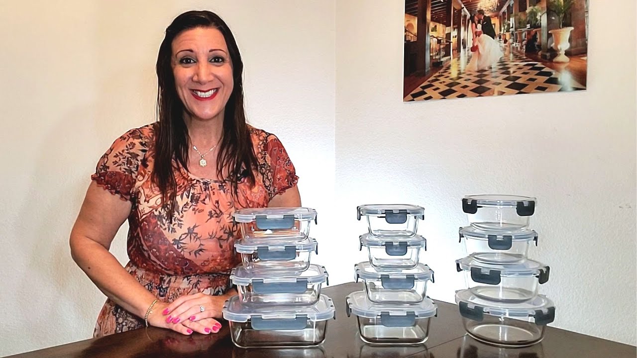 Kitchen Glass Storage Containers - Fridge, Freezer, Microwave and Oven - Amazon