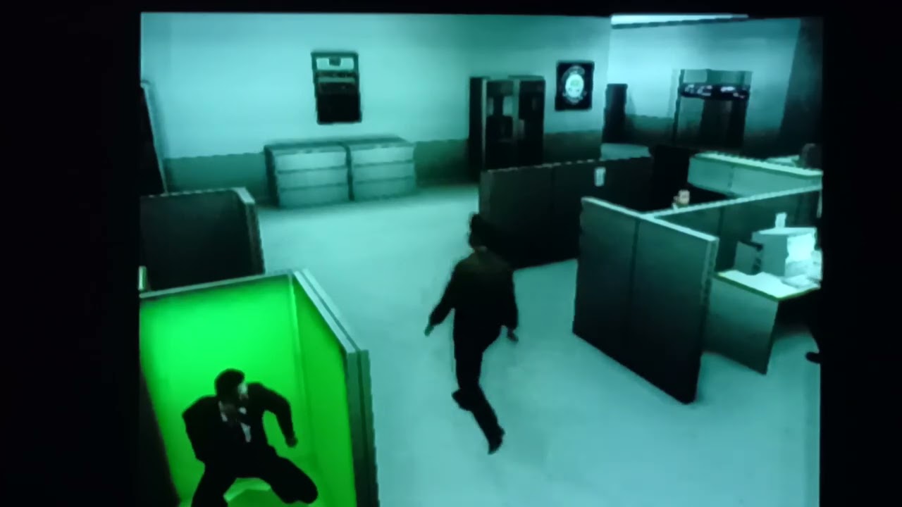 The Matrix - Neo 1 Office Scene