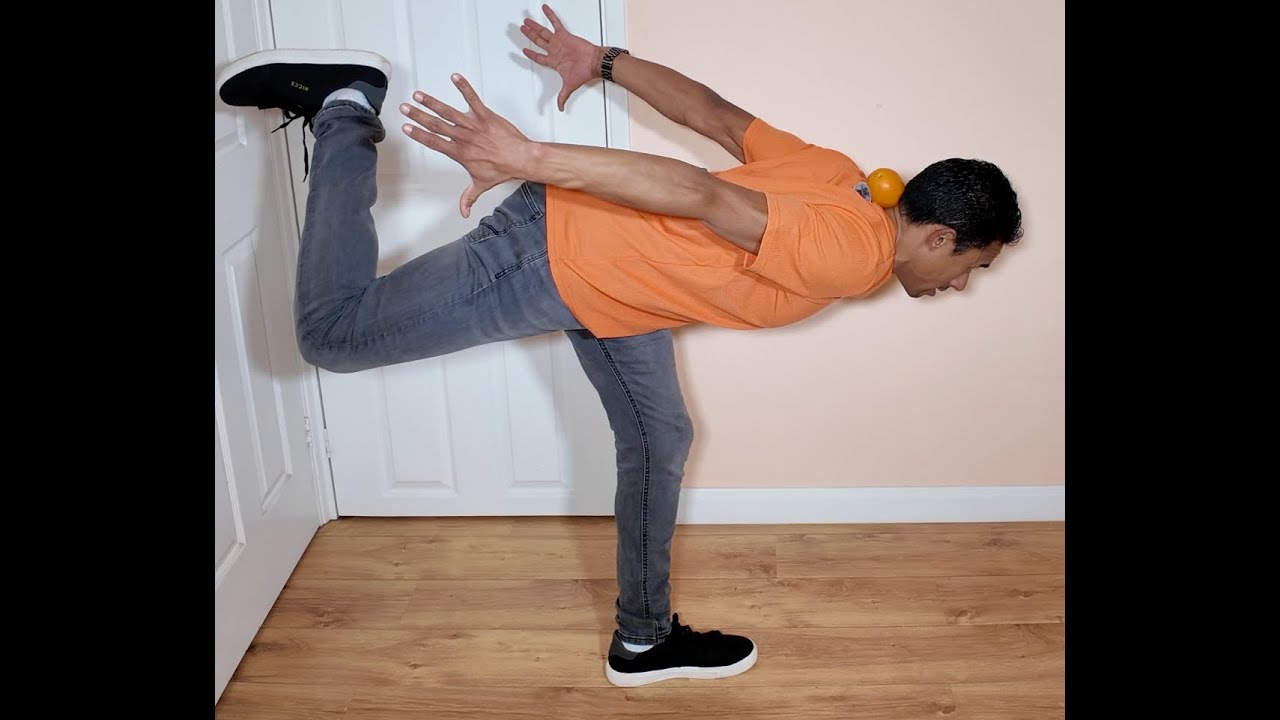 Neck & Upper Body Weakness🧍‍♂️❌ Try This 3 Min Orange Balance Fix
