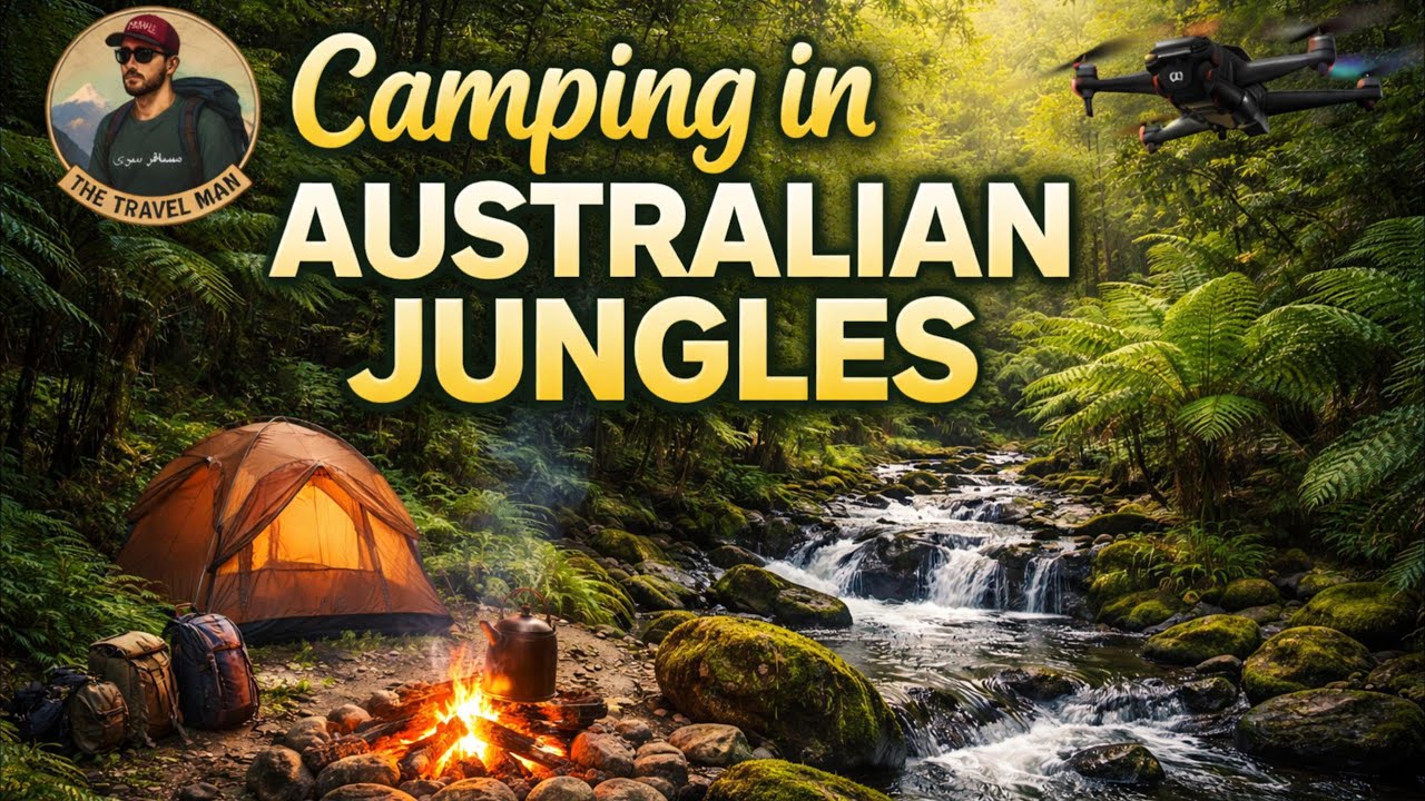 Surrounded by Nature 🌿 Camping in Australian Jungles | Noojee 🇦🇺 Drone Views, Rivers and Forrest