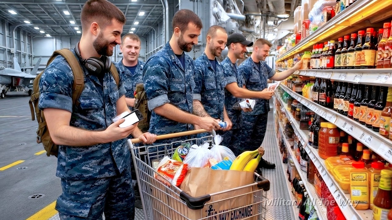 Inside the Crazy Stores Run by the Navy on US Aircraft Carriers