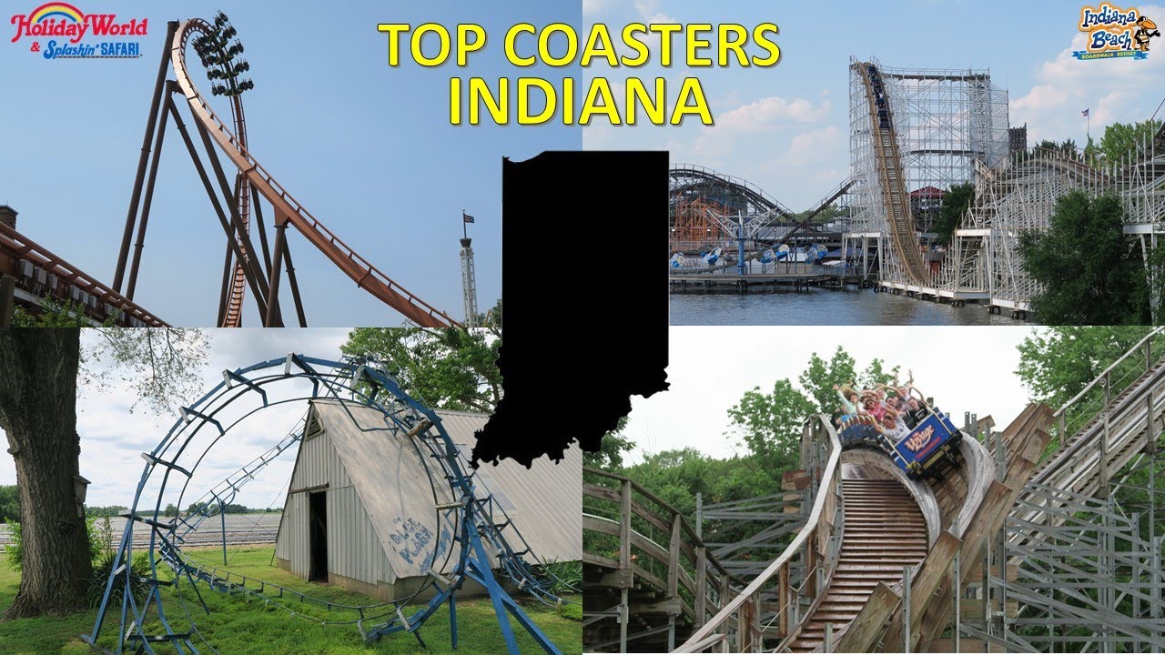 Top Roller Coasters in Indiana | US States Ranked