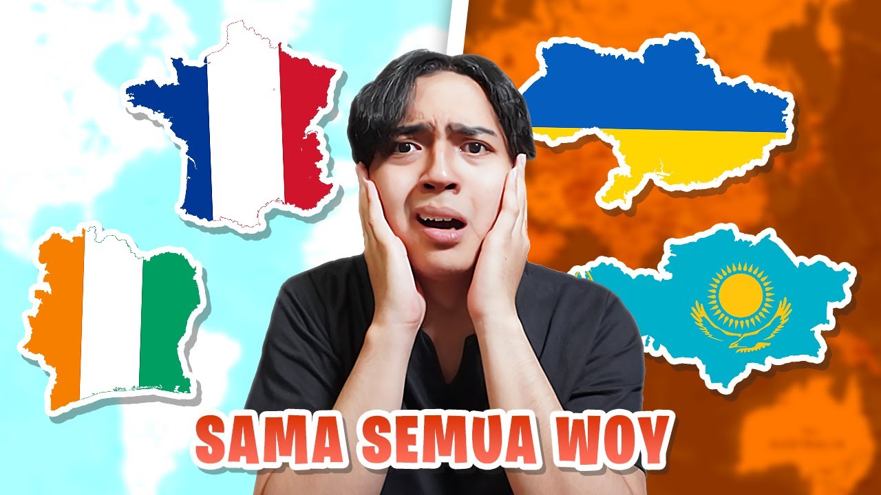 Inilah Negara di Dunia yang Memiliki Bentuk Serupa