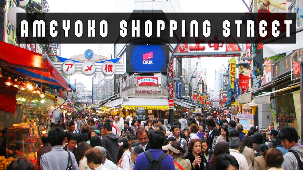 ☞ Ameyoko Shopping Street in Tokyo♥︎!上野アメ横 - Miranda Ibañez✧*。