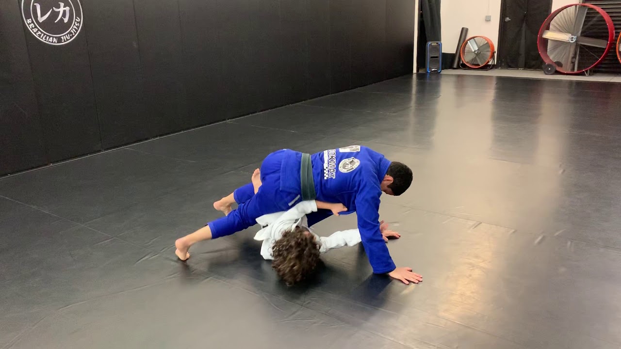 Leka Vieira training with her 7 yo son.