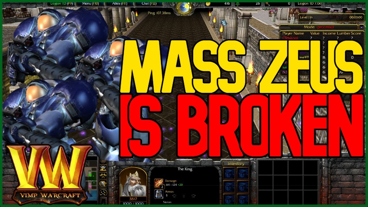 Legion TD v.7.0 X20 in Warcraft 3 | WE'RE CARRYING OUR TEAM