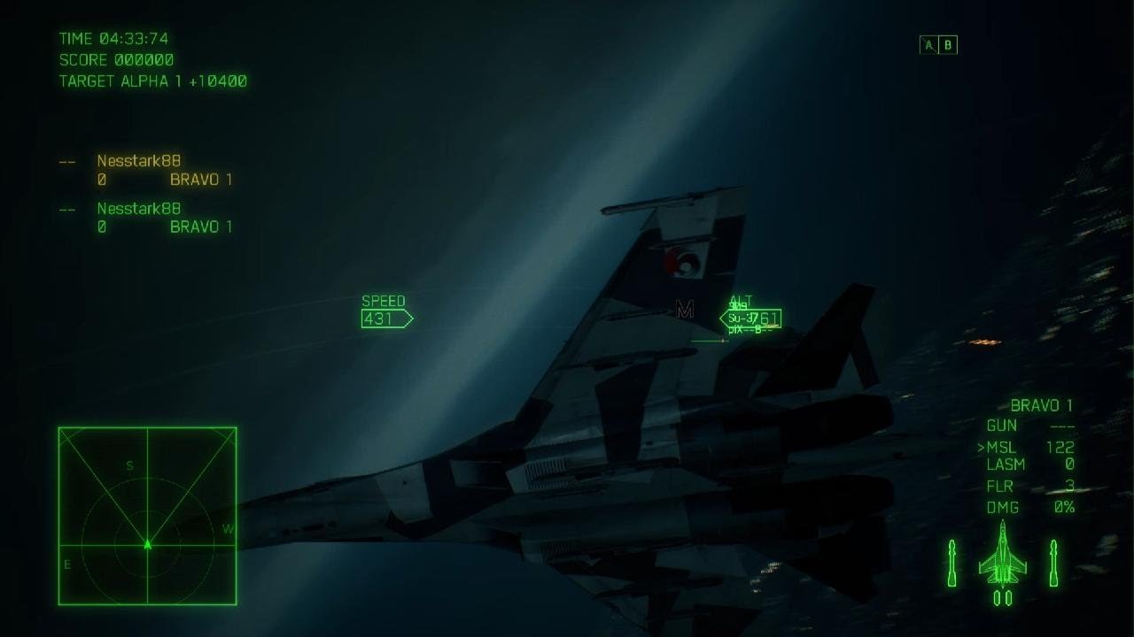 ACE COMBAT 7: SKIES UNKNOWN 1V1 Dogfight PS5 Gameplay