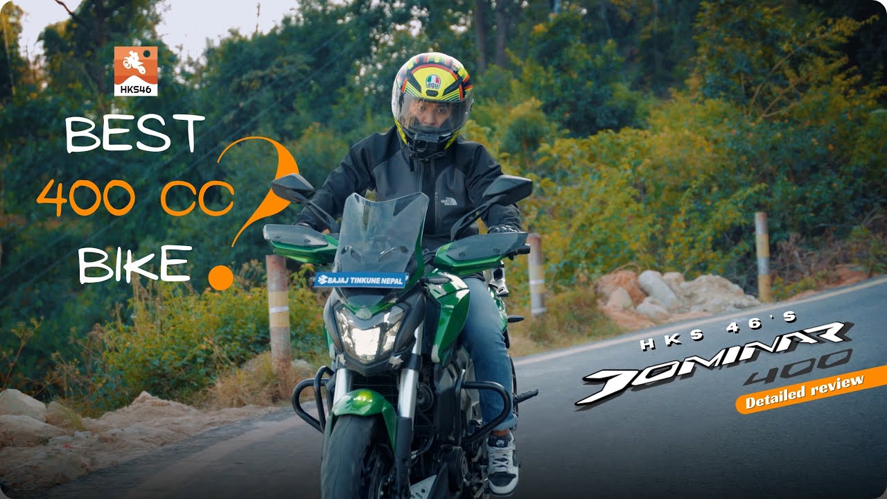 Bajaj Dominar 400 Review | Best 400cc Bike in Nepal? | What's the top speed? | HKS46