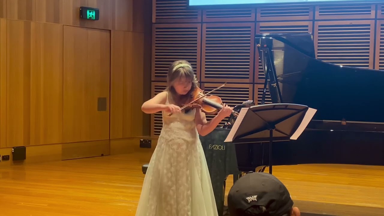 Gabby 20/9/25 RHE Kreisler Praeludium and Allegro