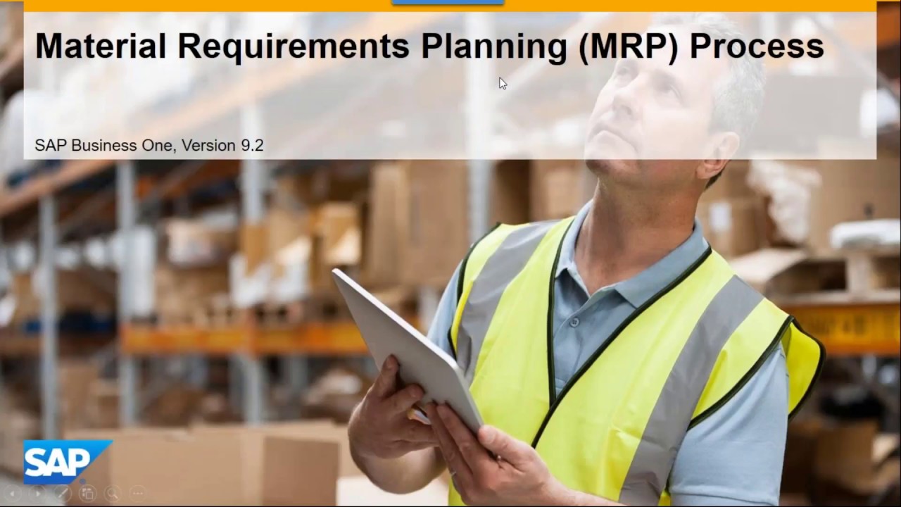 Sap Business One Quản lý sản xuất và lập kế hoạch thu mua MRP (Nâng cao) - TB1000 - Unit 8.