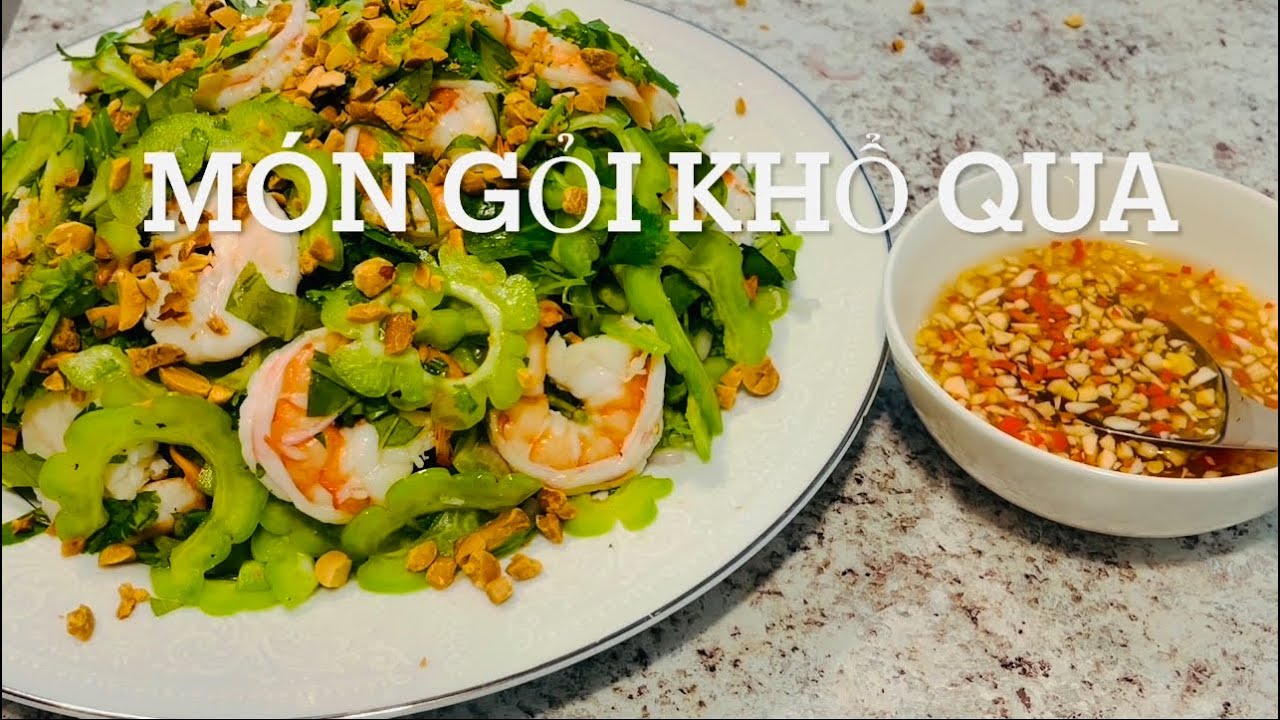 Món gỏi khổ qua