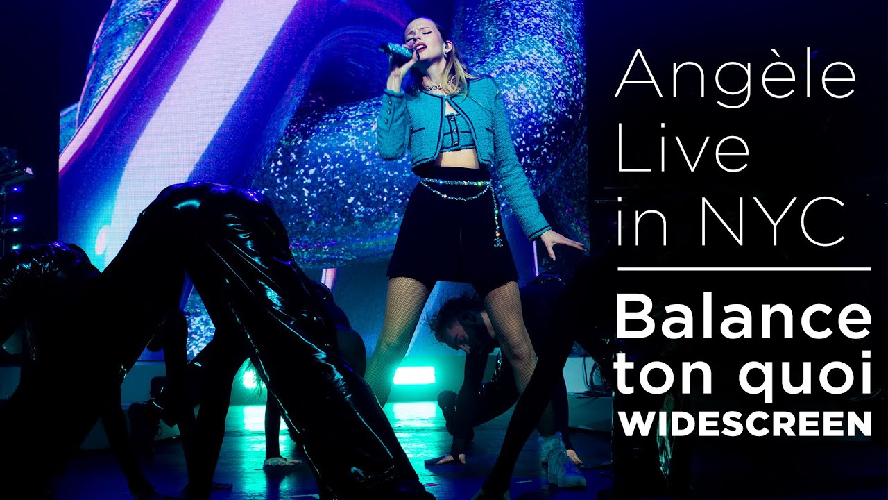Angèle - Balance Ton Quoi (4K Widescreen) - Live in NYC 5-5-2023