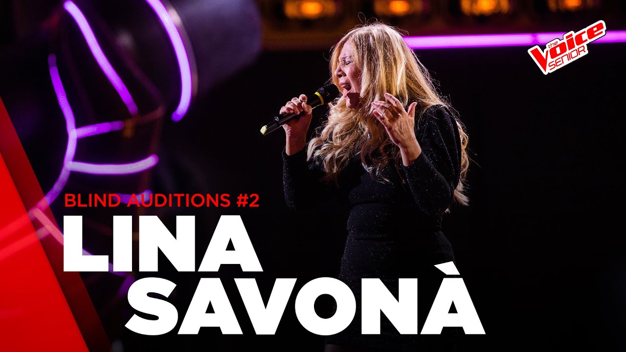 Lina Savonà - “Una miniera” | Blind Auditions #2 | The Voice Senior Italy | Stagione 2